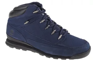 Timberland Euro Rock Mid Hiker 0A2AGH, Męskie, Granatowe, buty zimowe, nubuk, rozmiar: 44,5