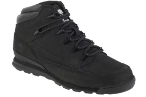 Timberland Euro Rock WR Basic 0A2AD1, Męskie, Czarne, buty zimowe, nubuk, rozmiar: 43,5