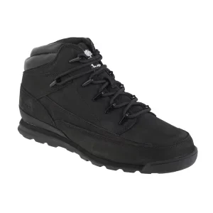 Timberland Euro Rock WR Basic 0A2AD1, Męskie, Czarne, buty zimowe, nubuk, rozmiar: 43,5