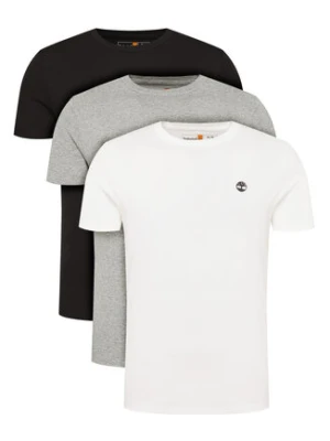 Timberland Komplet t-shirtów TB0A6GH1 Kolorowy Slim Fit