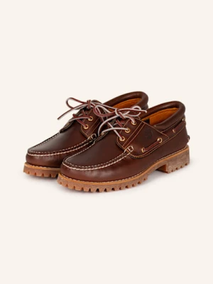Timberland Mokasyny Żeglarskie 3 Eye Classic braun