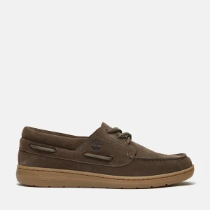 Timberland Portofino Boat Shoe DKBRN Mokasyny męskie Brązowy