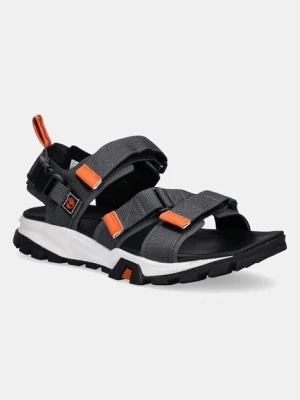 Timberland sandały Garrison Trail Backstrap męskie kolor szary TB0A6DXTEZS1