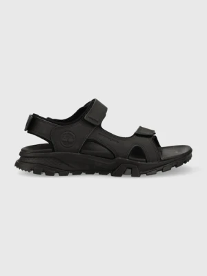 Timberland sandały skórzane Lincoln Peak męskie kolor czarny TB0A5T5G0151