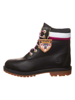 Timberland Skórzane botki "6IN" w kolorze czarnym rozmiar: 27