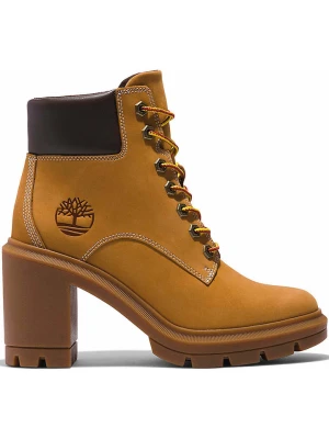 Timberland Skórzane botki "Allington Heights" w kolorze jasnobrązowym rozmiar: 40