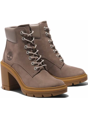 Timberland Skórzane botki "Allington" w kolorze szarobrązowym rozmiar: 40