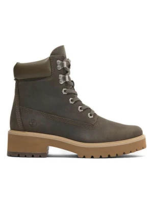 Timberland Skórzane botki "Carnaby Cool" w kolorze khaki rozmiar: 38,5