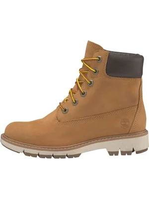 Timberland Skórzane botki "Lucia Way" w kolorze jasnobrązowym rozmiar: 38, 5