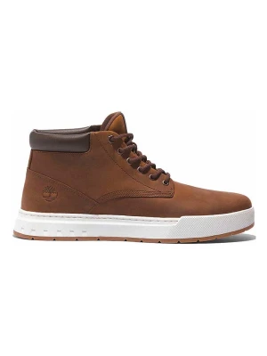 Timberland Skórzane botki "Maple Grove" w kolorze ciemnobrązowym rozmiar: 43