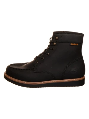 Timberland Skórzane botki "Newmarket II" w kolorze czarnym rozmiar: 42