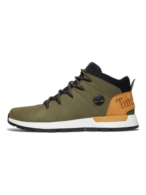 Timberland Skórzane botki "Sprint Trekker" w kolorze khaki rozmiar: 41