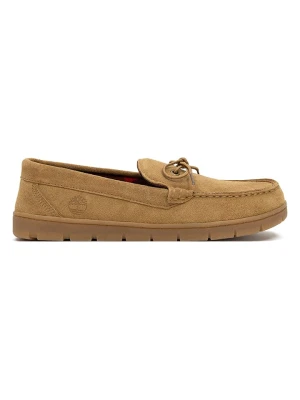 Timberland Skórzane mokasyny w kolorze jasnobrązowym rozmiar: 47