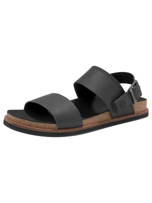 Timberland Skórzane sandały "Amalfi Vibes" w kolorze czarnym rozmiar: 43