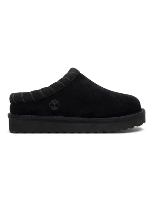 Timberland Skórzane slippersy w kolorze czarnym rozmiar: 40