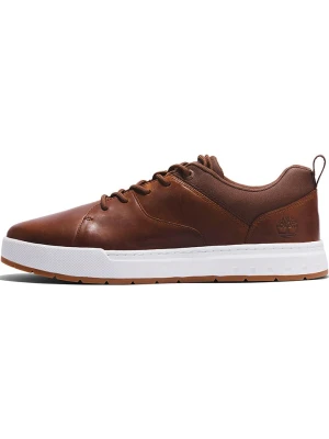 Timberland Skórzane sneakersy "Maple Grove" w kolorze jasnobrązowym rozmiar: 47,5