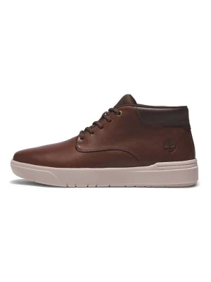 Timberland Skórzane sneakersy "Seneca Bay" w kolorze ciemnobrązowym rozmiar: 47,5