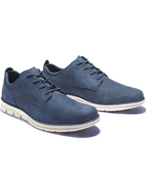 Timberland Skórzane trzewiki "Bradstreet PT Oxford" w kolorze granatowym rozmiar: 43,5