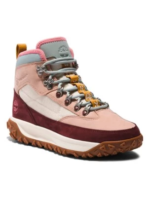 Timberland Sneakersy Gs Motion6 Mid F/L Wp TB0A2MVHDR11 Różowy