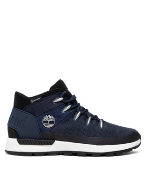 Timberland Sneakersy Sprint Trekker Mid Fab Wp TB0A2FXT019 Granatowy