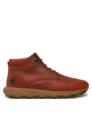 Timberland Sneakersy Winsor Park Mid TB0A69MNEJD1 Brązowy