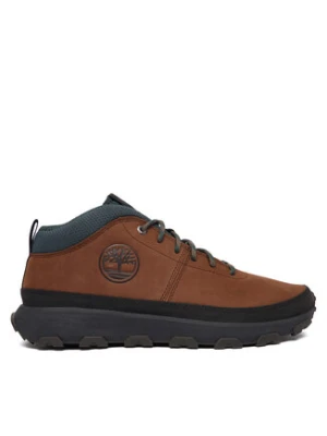 Timberland Sneakersy Winsor Trail Mid Lace TB0A41X7W071 Brązowy