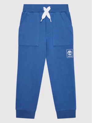 Timberland Spodnie dresowe T24B79 S Niebieski Regular Fit