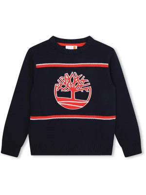 Timberland Sweter w kolorze granatowo-czerwonym rozmiar: 128