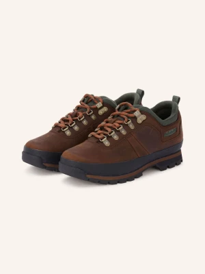 Timberland Sznurowane Botki Euro Hiker Low braun brązowy