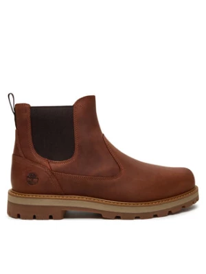 Timberland Sztyblety Britton Road Mid Chelsea TB0A6A4WEM61 Brązowy