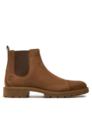 Timberland Sztyblety Elmhurst Chelsea Basic TB0A29RJG281 Brązowy