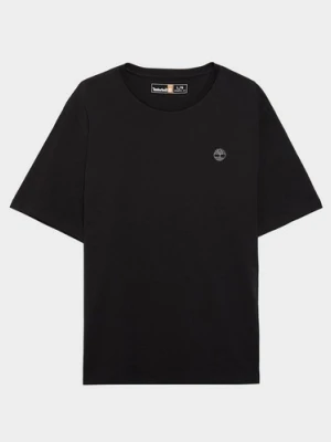 Timberland T-Shirt Small Chest Logo Tee Black