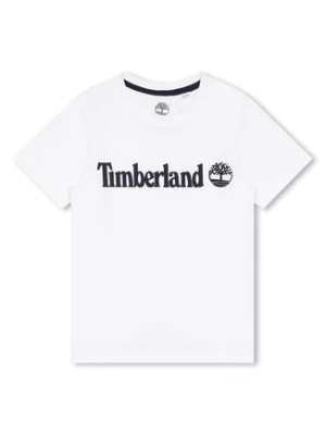 Timberland T-Shirt T25T77 S Biały Regular Fit