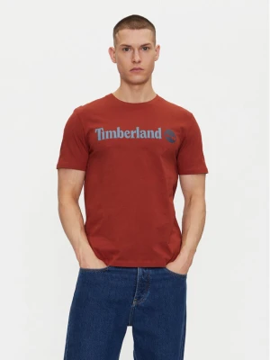 Timberland T-Shirt TB0A5UPQ Czerwony Regular Fit