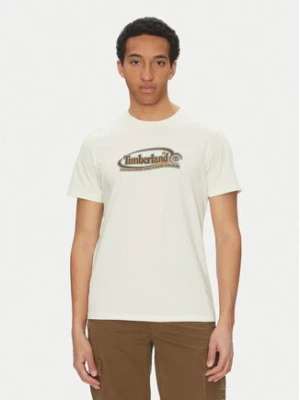 Timberland T-Shirt TB0A6DJY Biały Regular Fit