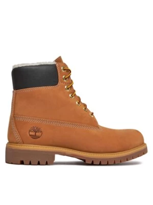 Timberland Trapery 6 In Premium Fur/Warm Lin TB0A2E312311 Brązowy