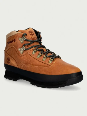 Timberland trapery męskie skórzane Euro Hiker brązowy