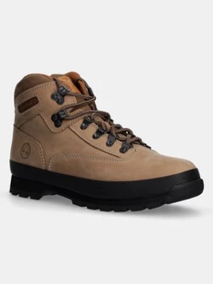 Timberland trapery nubukowe Euro Hiker MID kolor beżowy TB0A2P27EN31