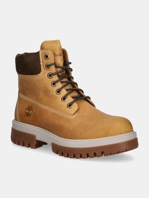 Zdjęcie produktu Timberland trapery skórzane Arbor Road męskie kolor brązowy TB1A5YKD2311