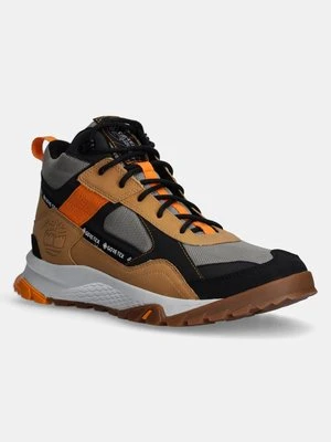 Timberland trapery skórzane Lincoln Peak GTX męskie kolor brązowy TB1A44RW2311