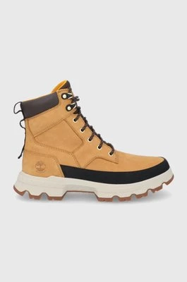 Timberland trapery skórzane TBL Originals Ultra męskie kolor żółty TB0A44SH2311