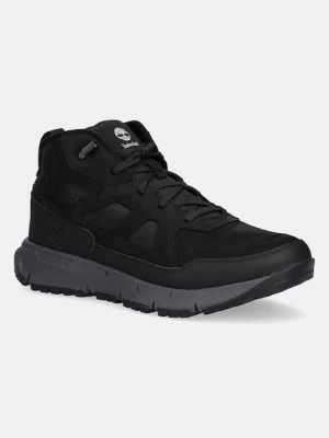 Timberland trapery Voyager Valley Mid Lace Up męskie kolor czarny TB0A6F5JW051