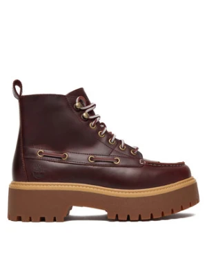 Timberland Trzewiki Stone Street Mid TB0A27YZEIW1 Bordowy