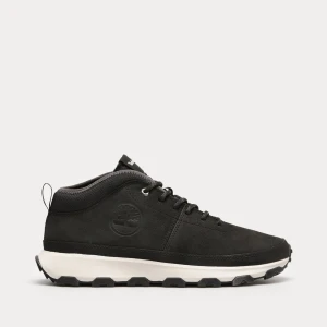 Timberland Winsor Trail MID LACE UP SNEAKER JET BLACK Trzewiki męskie