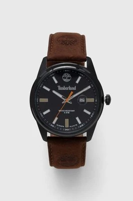 Timberland zegarek męski kolor brązowy