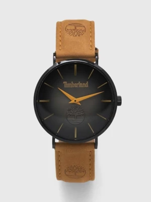 Timberland zegarek TDWGA0011401 męski kolor brązowy