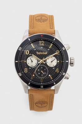 Timberland zegarek TDWGF2201002 męski kolor beżowy