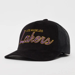 Mitchell & Ness Times Up Trucker NBA Los Angeles Lakers uniseks Czapki czarny rozmiar Akcesoria