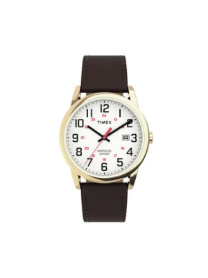 Timex Zegarek Easy Reader® Classic TW2Y12700 Brązowy