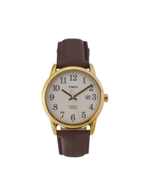 Timex Zegarek Easy Reader TW2P75800 Brązowy